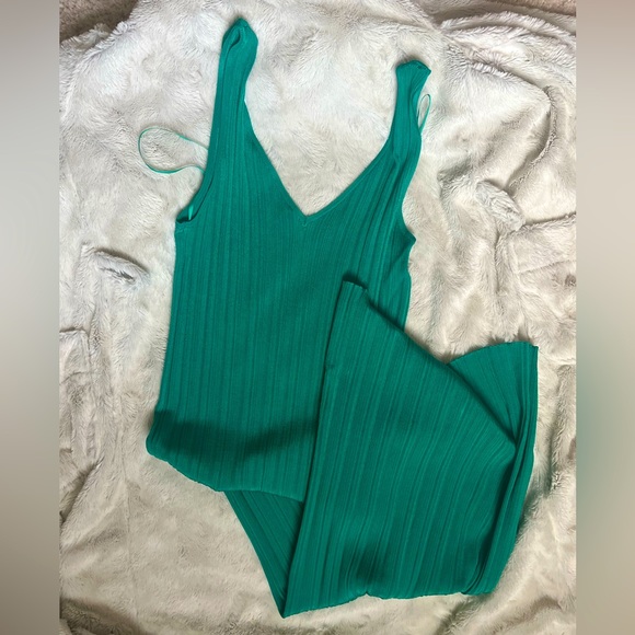 ZARA KNIT MIDI DRESS - Picture 7 of 7